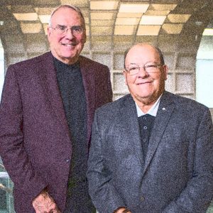 Ken Dryden and Scotty Bowman