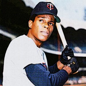 Rod Carew at bat