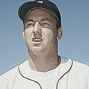 Young Al Kaline in uniform