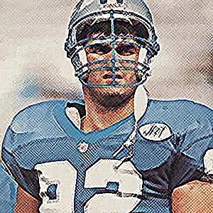 Marc Spindler in Detroit Lions uniform